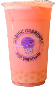 Raspberry & Lemon Boba